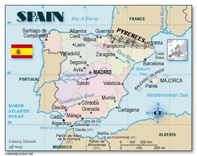 Spain Map