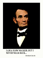 Abraham Lincoln Fine Art Global PathMarker Poster Print