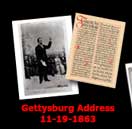 Abraham Lincoln, Gettysburg Address, 11-19-1863 posters