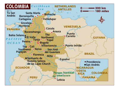 Colombia Maps