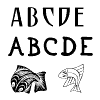 M.C. Escher font