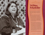 Contemporary Native Americans - Wilma Mankiller Wall Poster